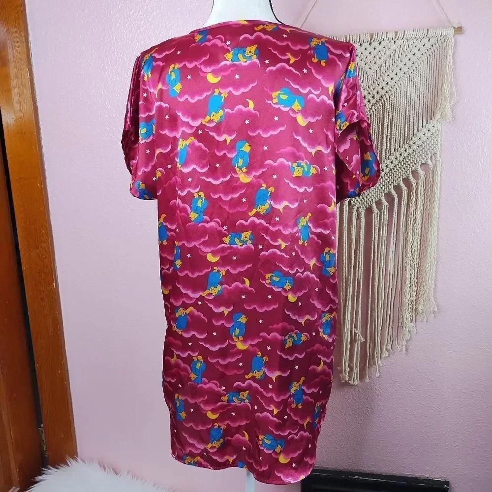 Winnie the Pooh | Satin‎ Sleep Dress Small - Picture 4 of 6